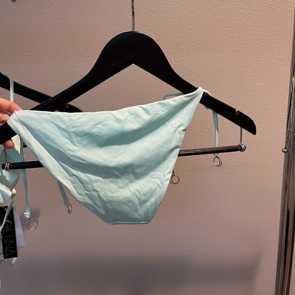 Soluna Women's Bikini Set aqua blue size Small. NWT!!! - Picture 3 of 7